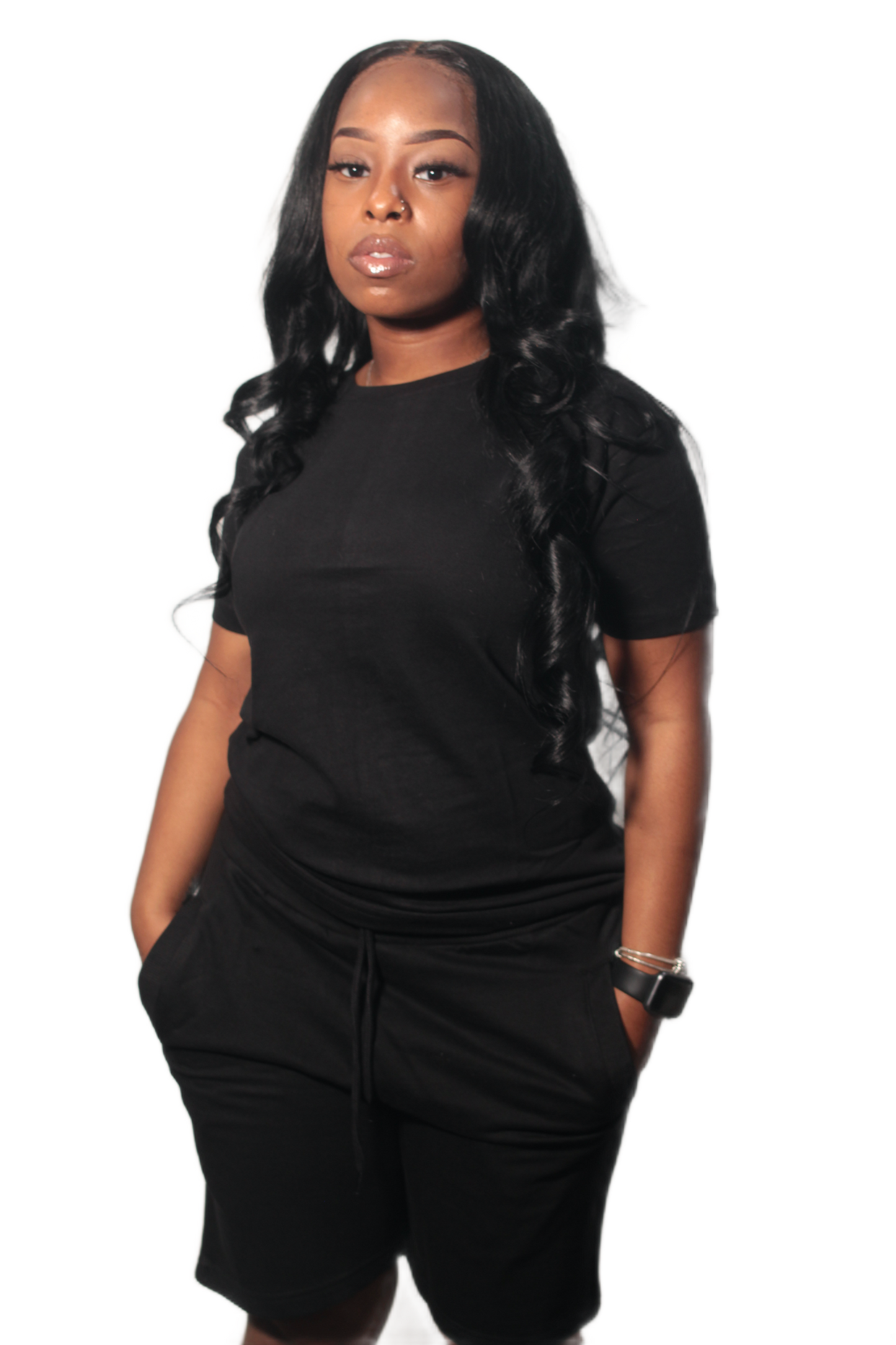 Black Plain Short