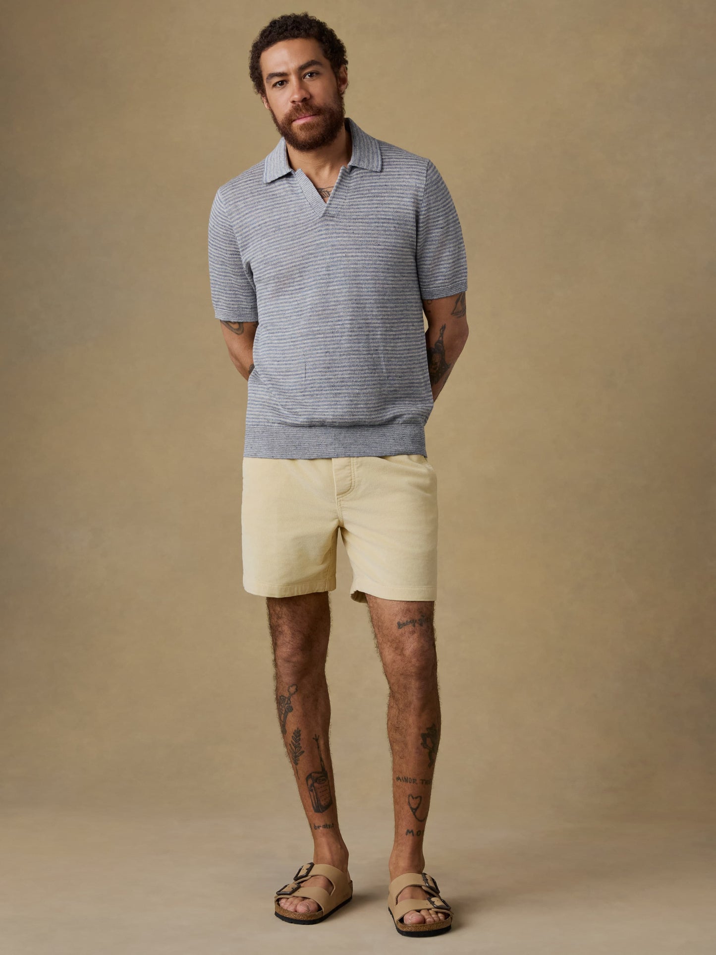 Essential Corduroy Short - Faded Sun