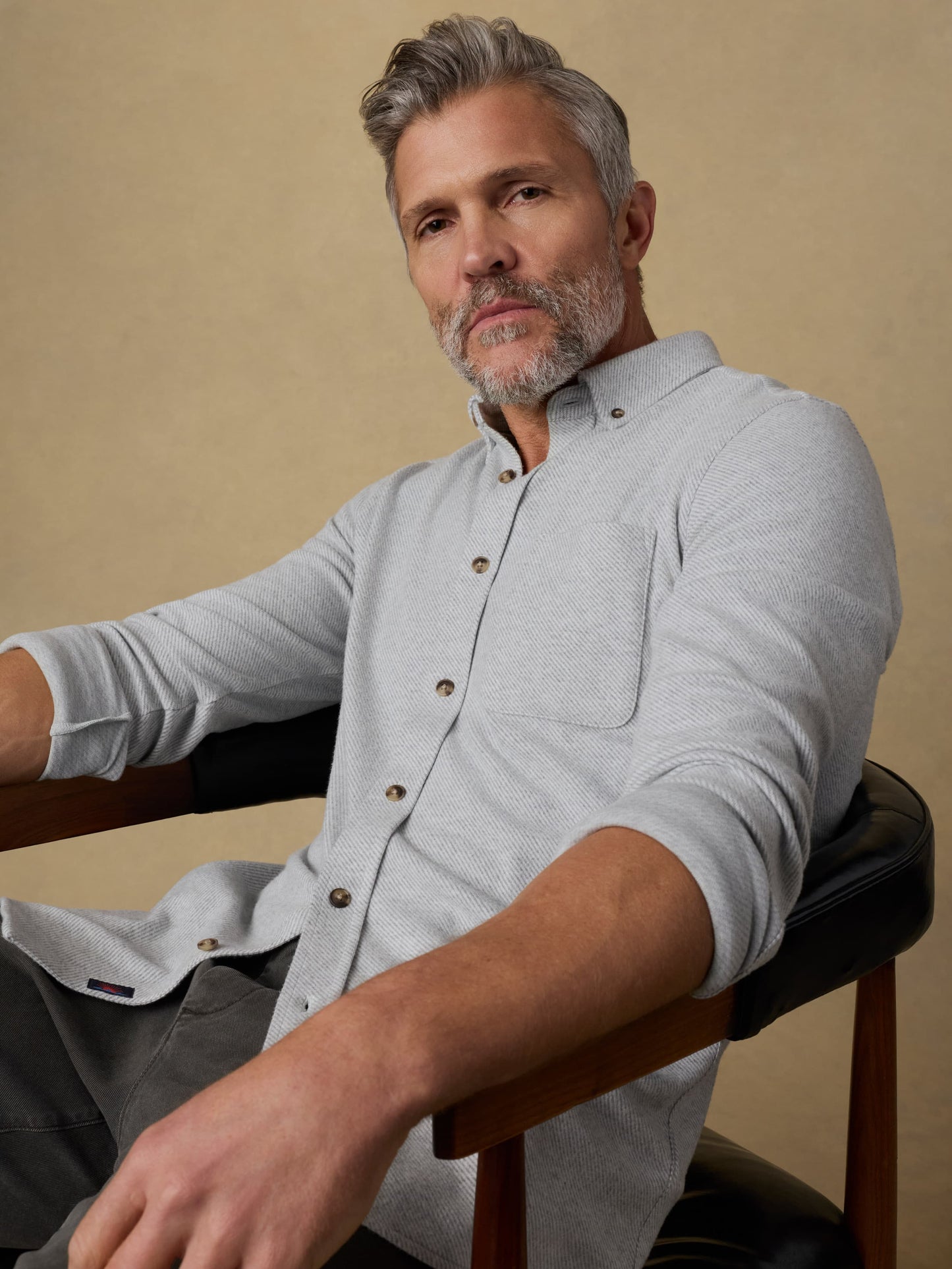 Legend™ Sweater Shirt (Single Pocket) - Light Heather Grey