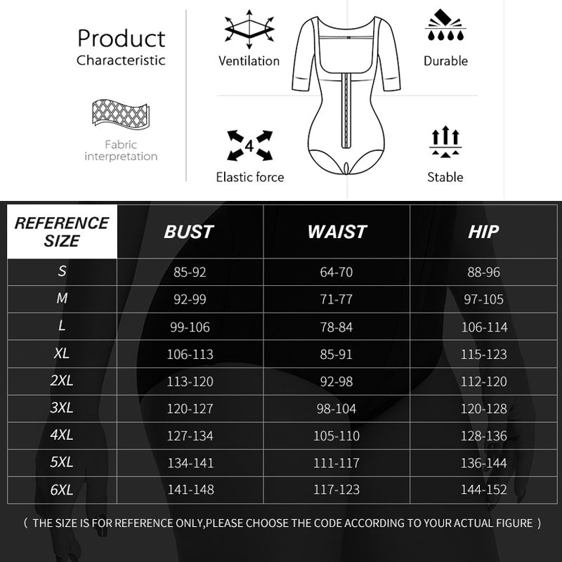 Body Shaper Tummy Control Bodysuit Butt Lifter Trainer Retro Training Practicality Fashion Slim