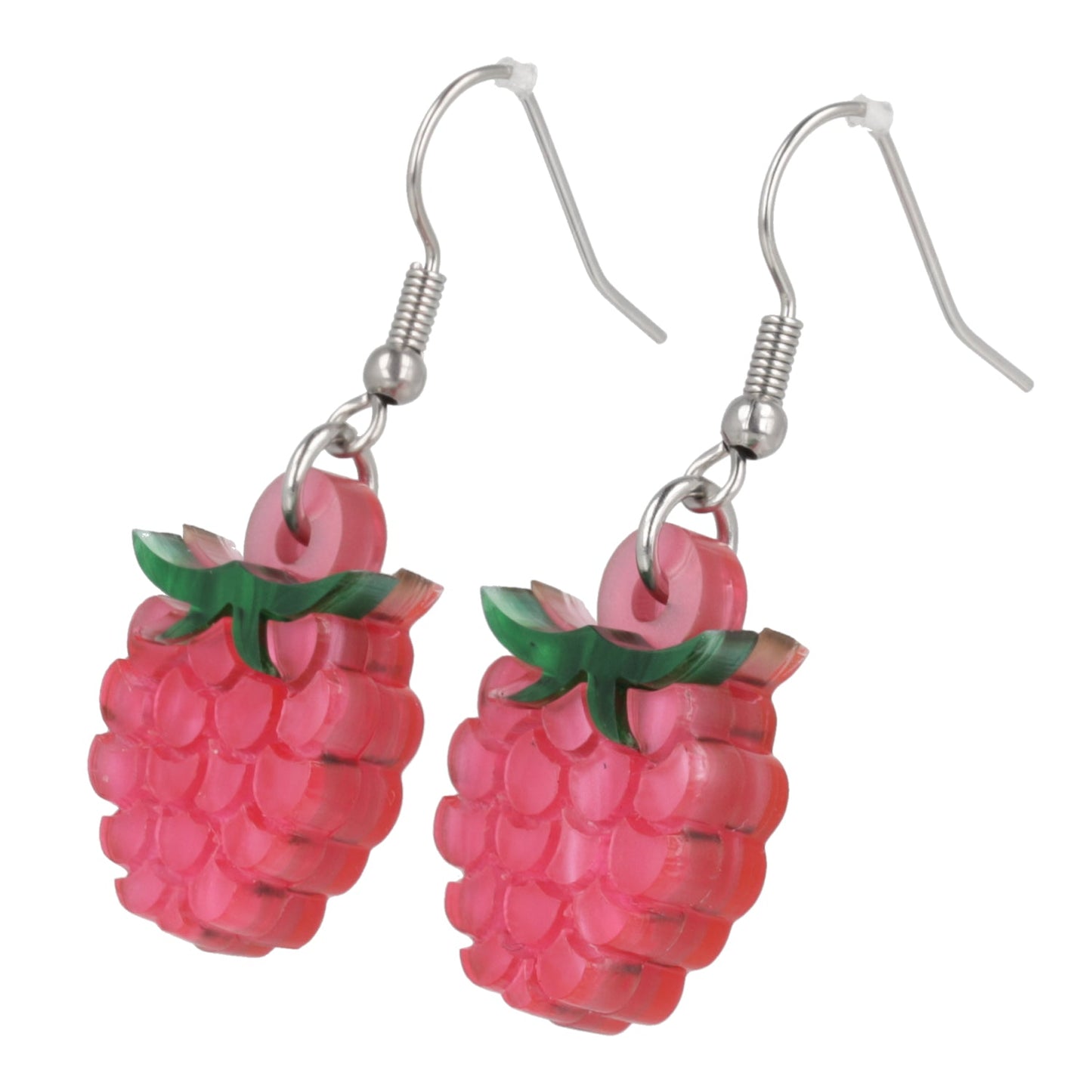 Raspberry Earrings