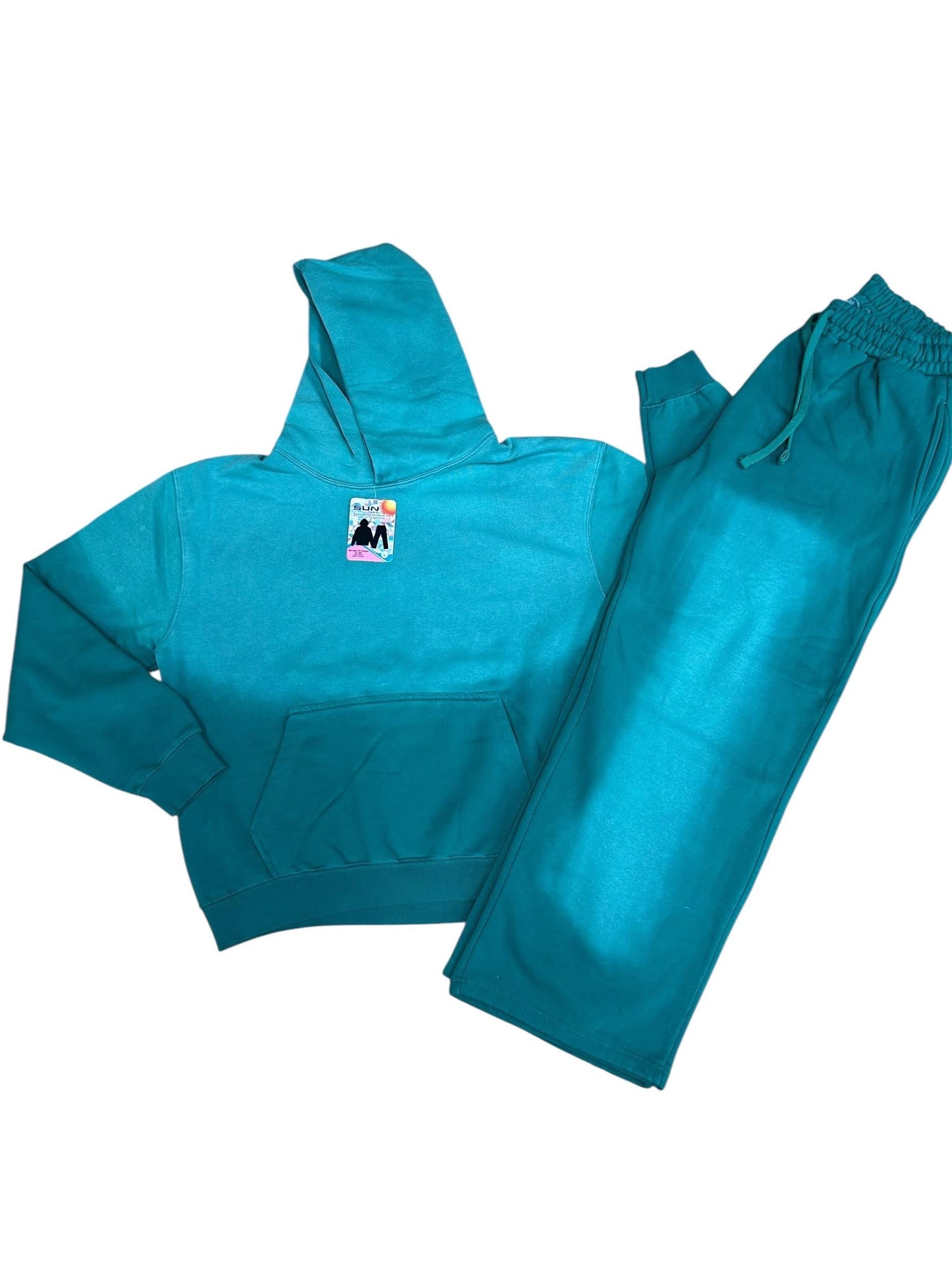 Solid and Wash Pullover Straight Leg Sets