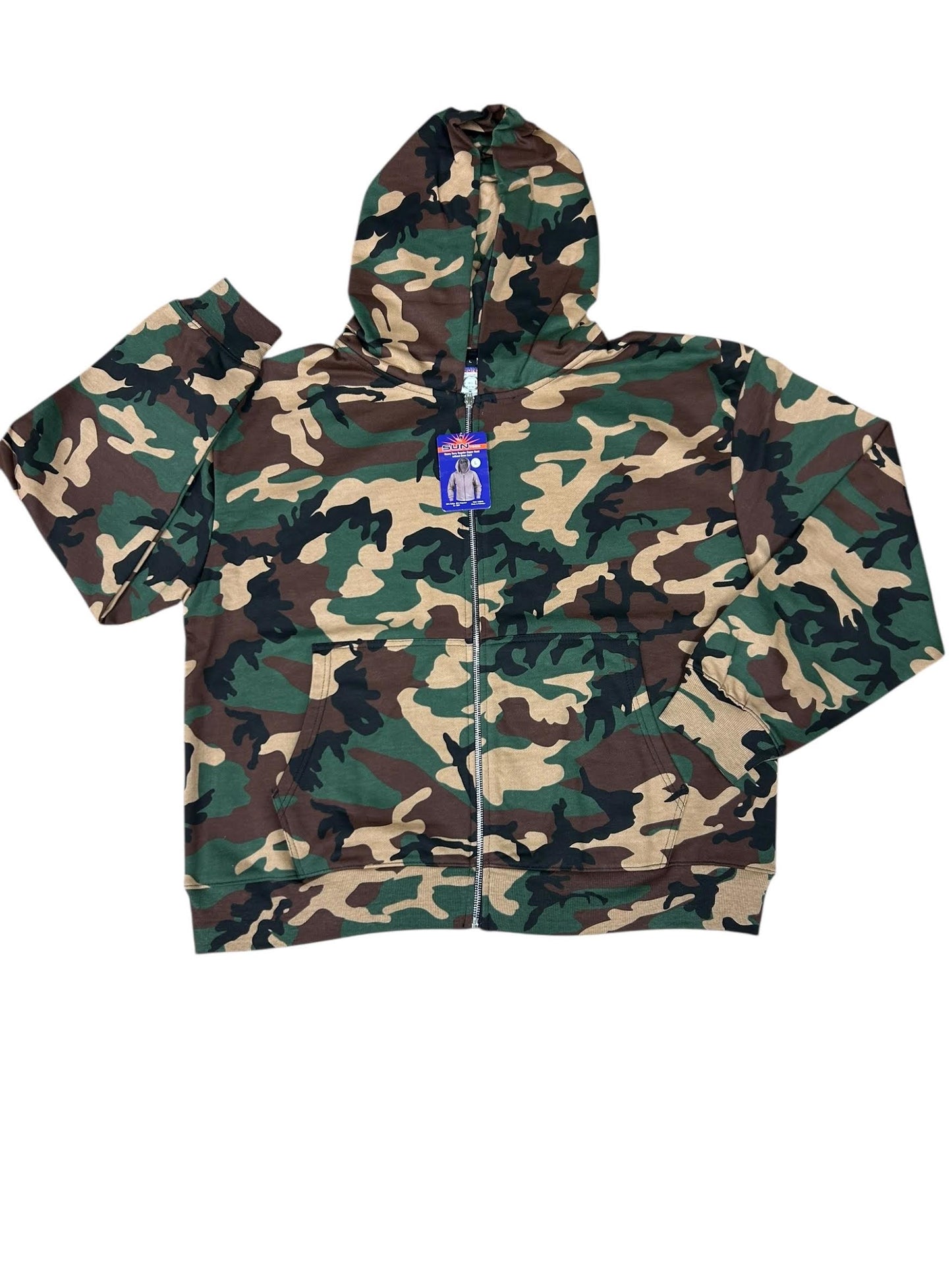 Camo Hoodie 450 GSM French Terry