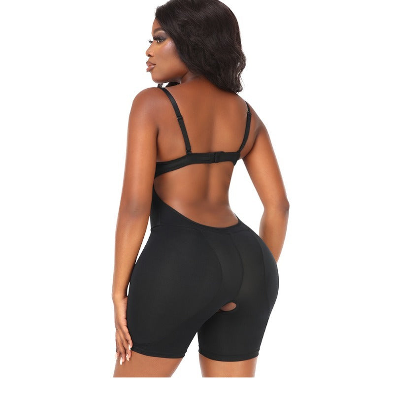 Butt lifter padded shapewear tummy control camisole