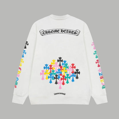 Chrome Hearts Sweatshirt Autumn/Winter Crew Neck Sweater