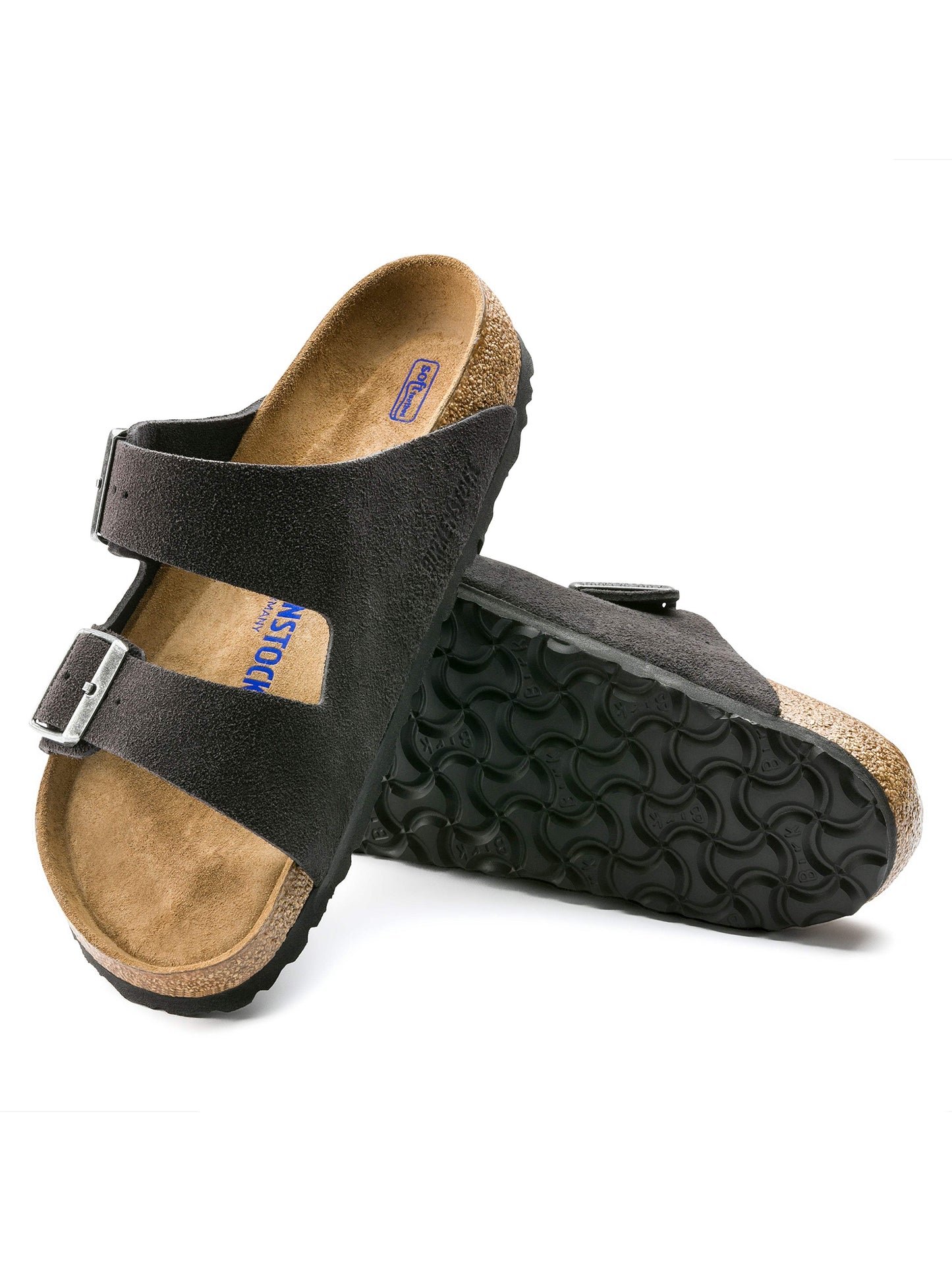 Birkenstock Men's Arizona Soft Footbed - Velvet Gray