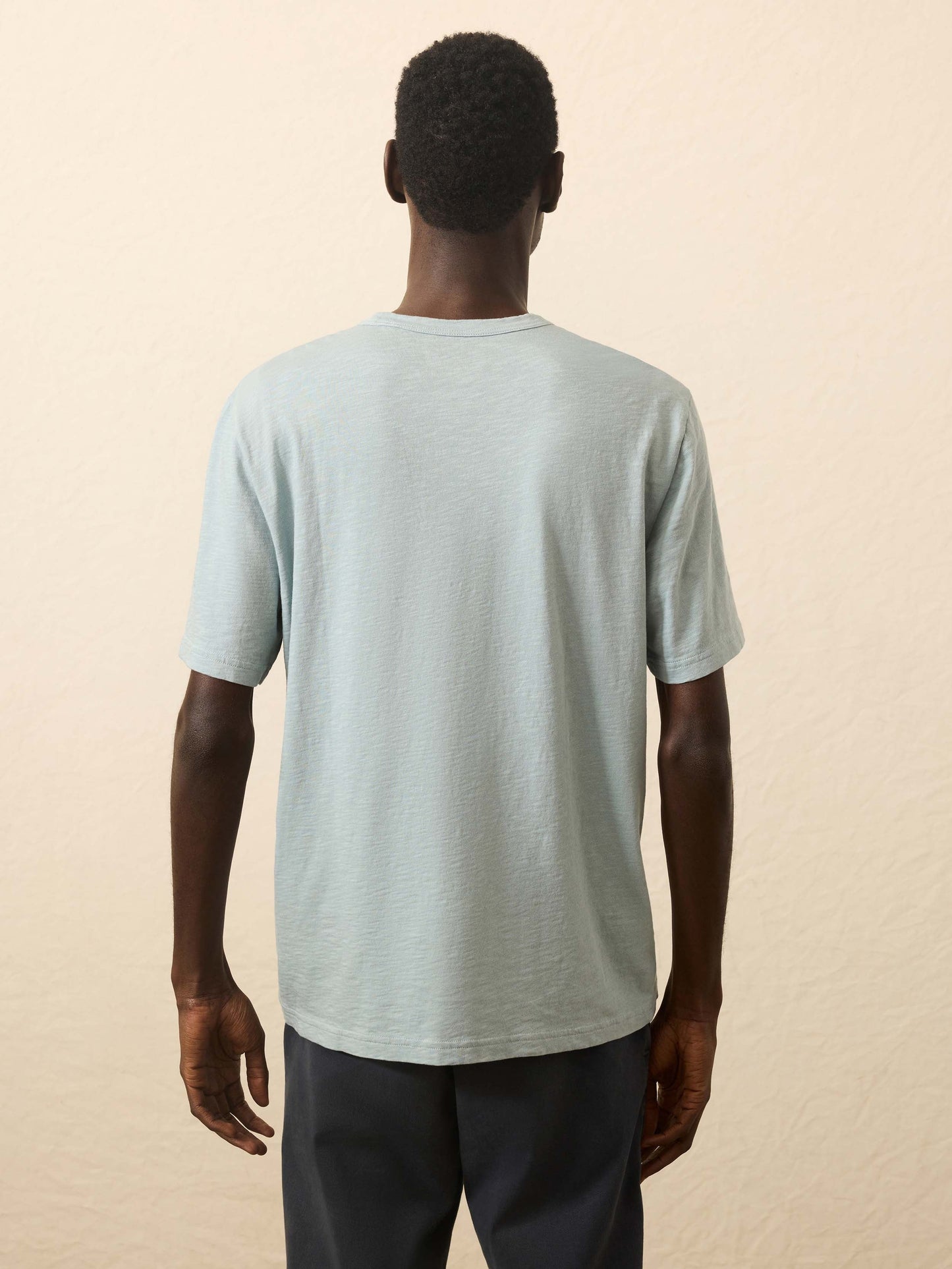 Sunwashed Regenerative Pocket Tee - Hull Teal