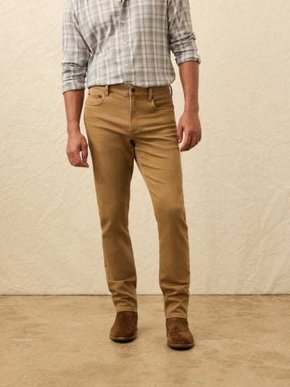 Stretch Terry 5-Pocket Pant - Elk Brown