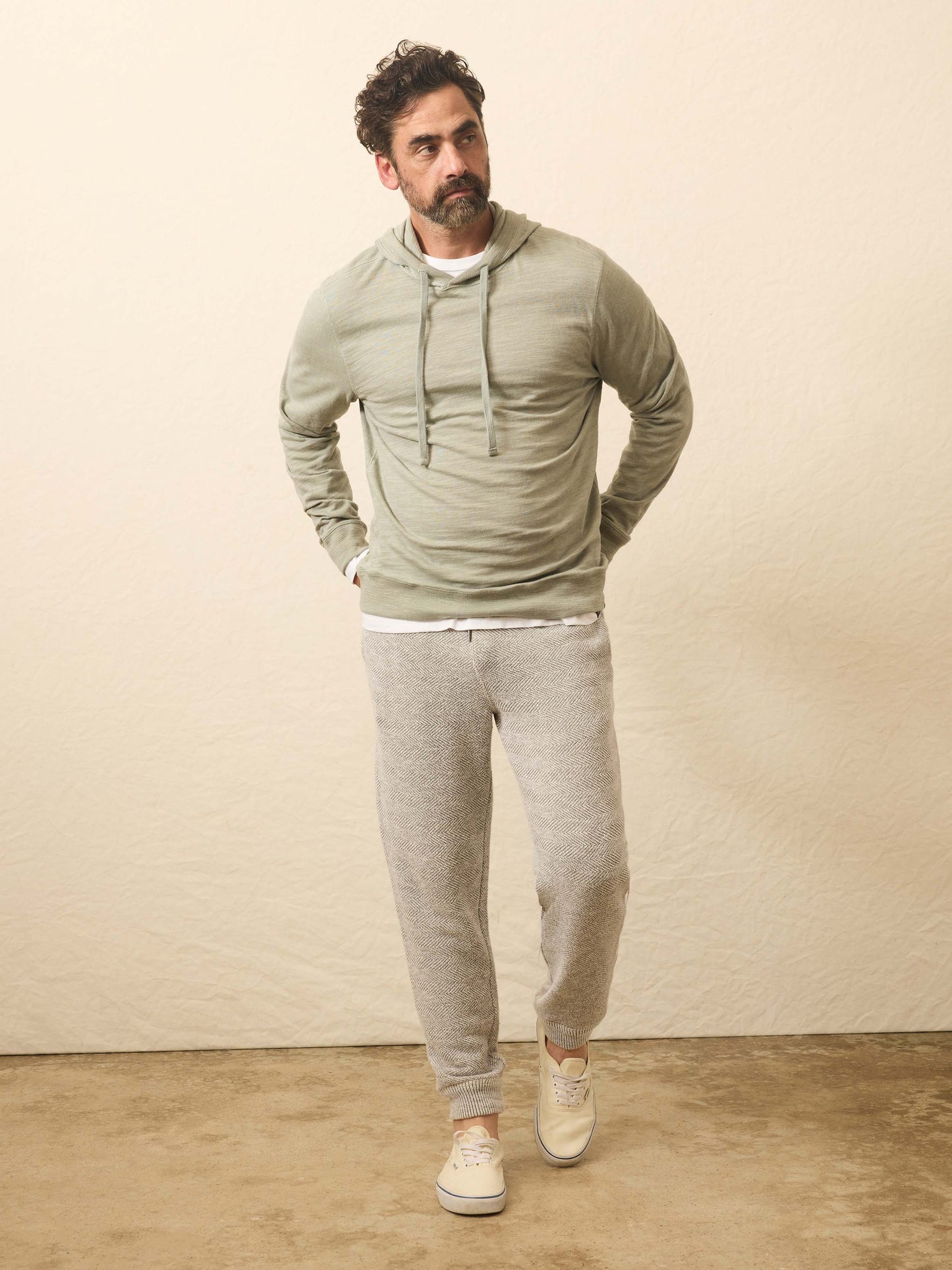 Sunwashed Organic Hoodie - Coastal Sage