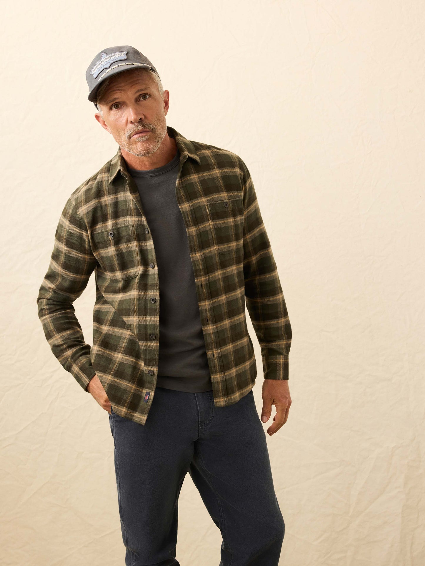 Heirloom Portuguese Flannel Shirt - Garret Verde Plaid