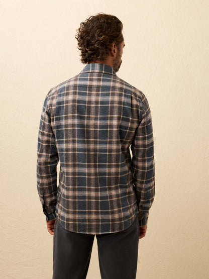 Heirloom Portuguese Flannel Shirt - Santa Cruz Plaid
