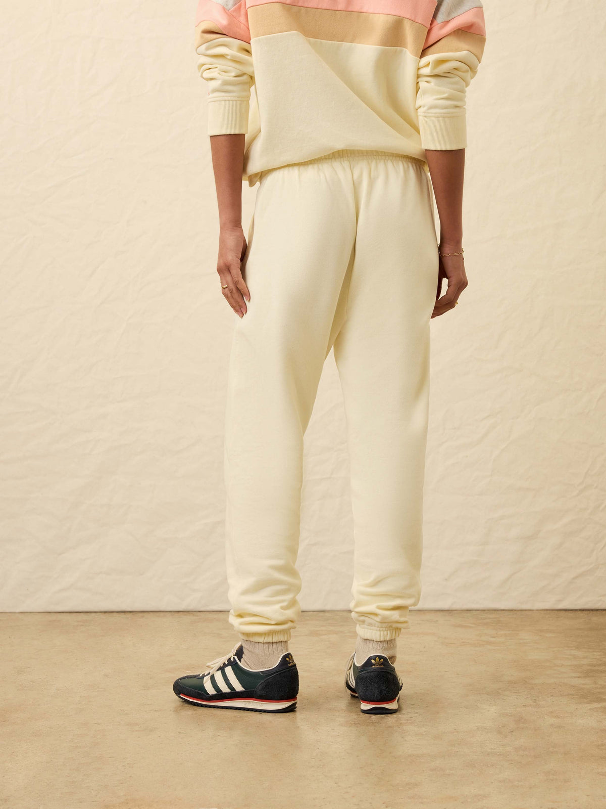High Standard Fleece Sweatpant - Lemon Sorbet