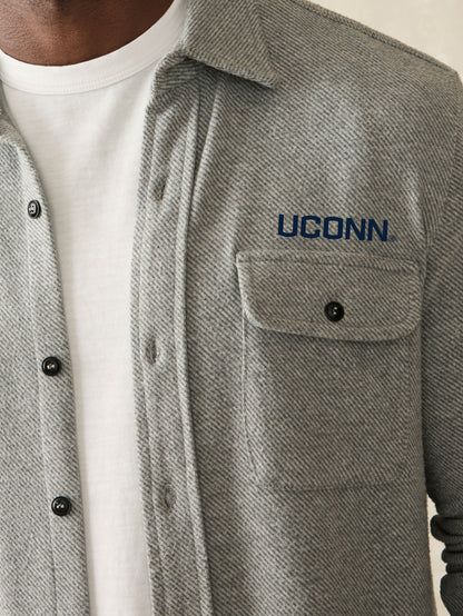 University Of Connecticut Legend™ Sweater Shirt - Fossil Grey Twill