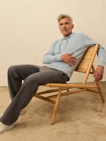 Sunwashed Organic Hoodie - Alaskan Blue
