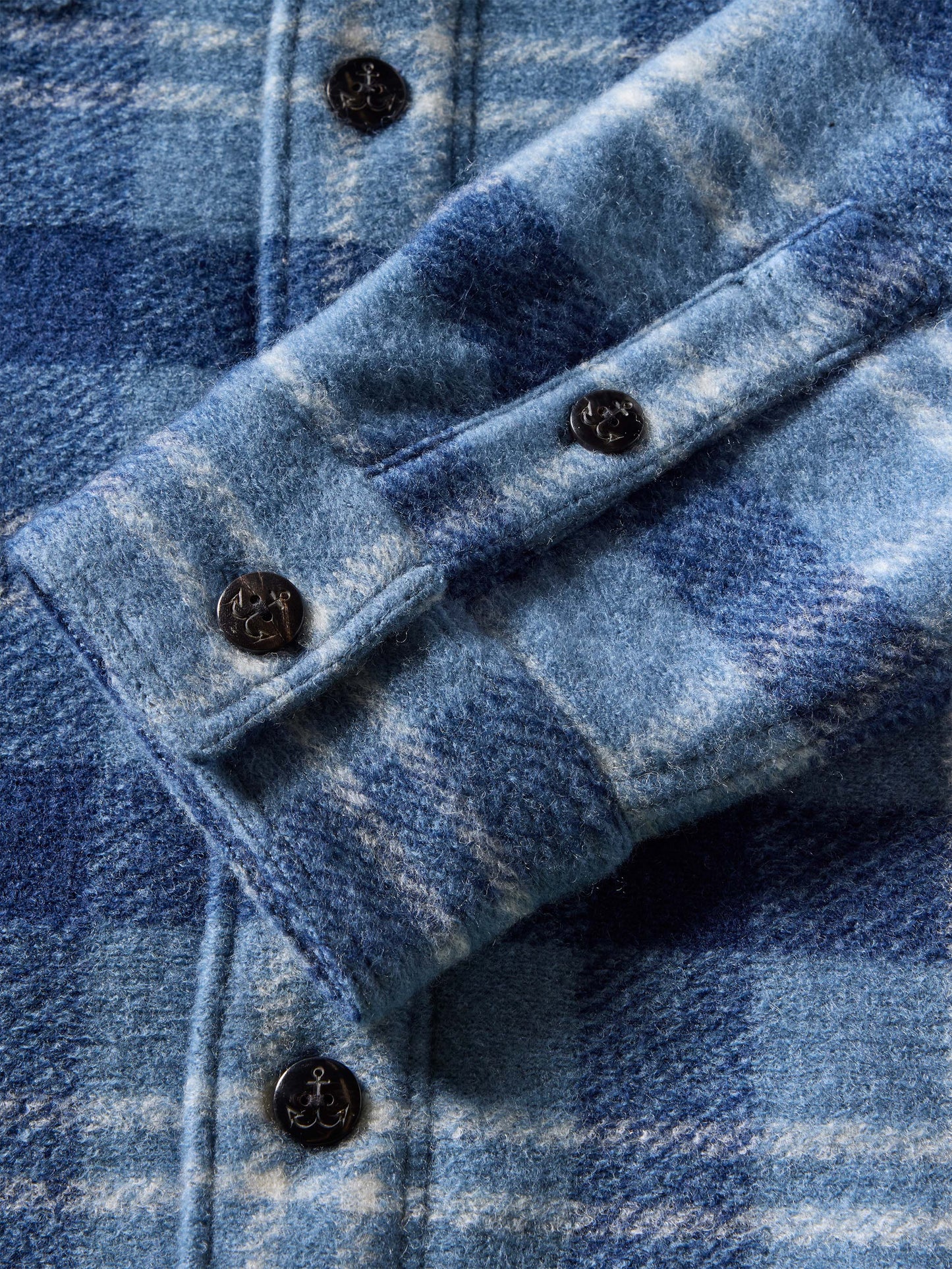 Range Fleece Lined CPO - Vintage Blue Plaid