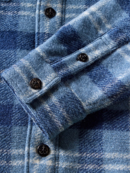 Range Fleece Lined CPO - Vintage Blue Plaid
