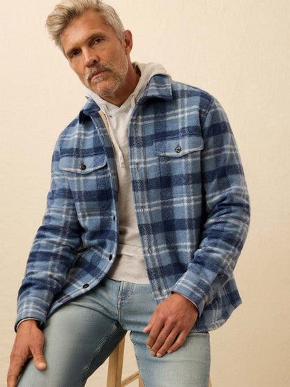 Range Fleece Lined CPO - Vintage Blue Plaid