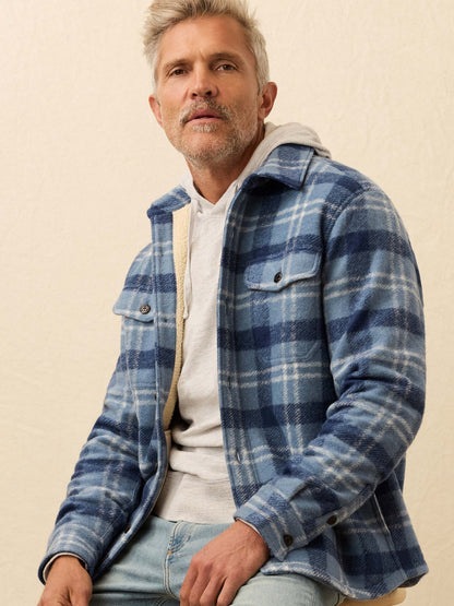 Range Fleece Lined CPO - Vintage Blue Plaid