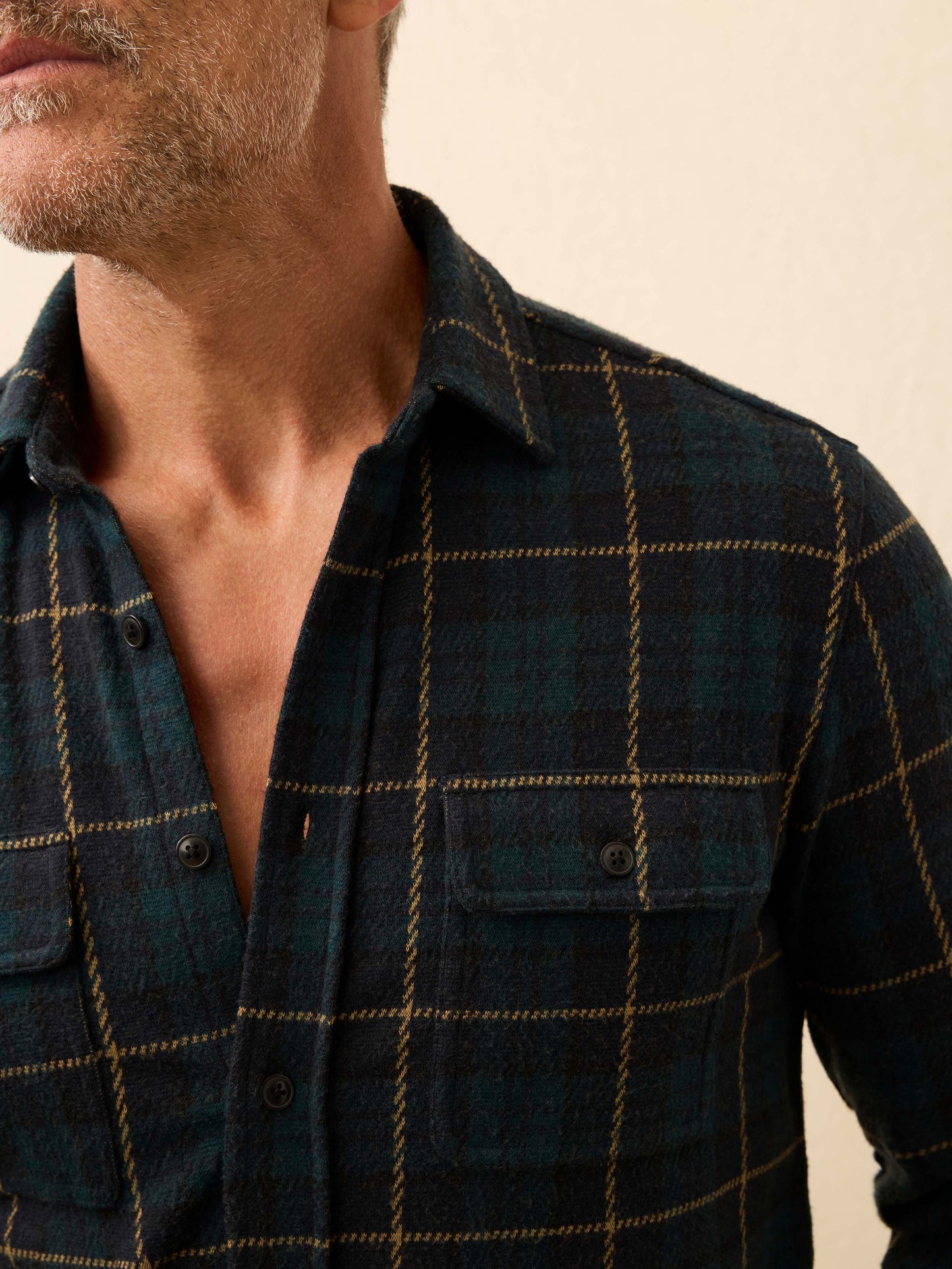 Legend™ Sweater Shirt - Lodge Blackwatch Plaid
