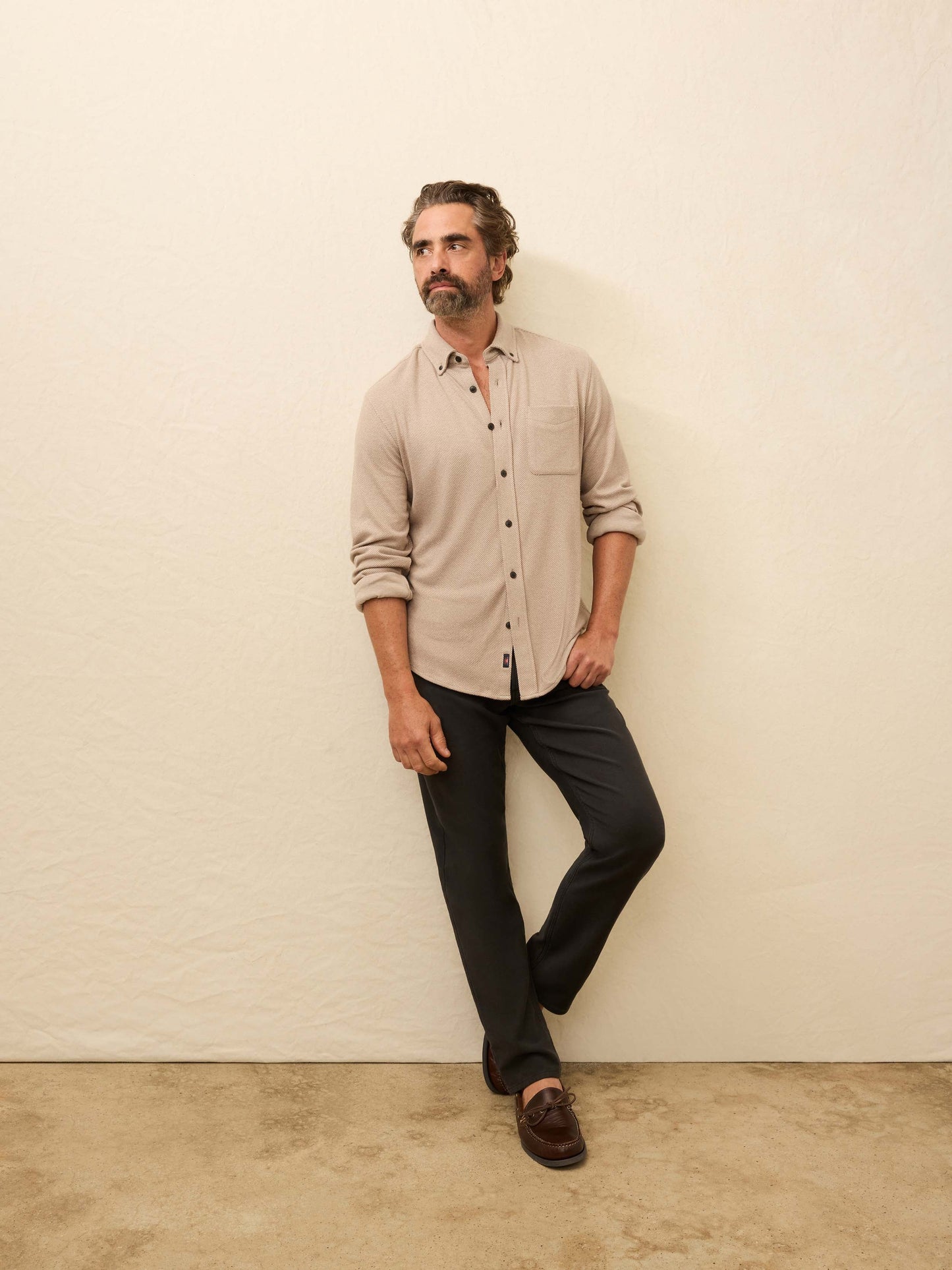 Legend™ Sweater Shirt (Single Pocket) - Timber Twill