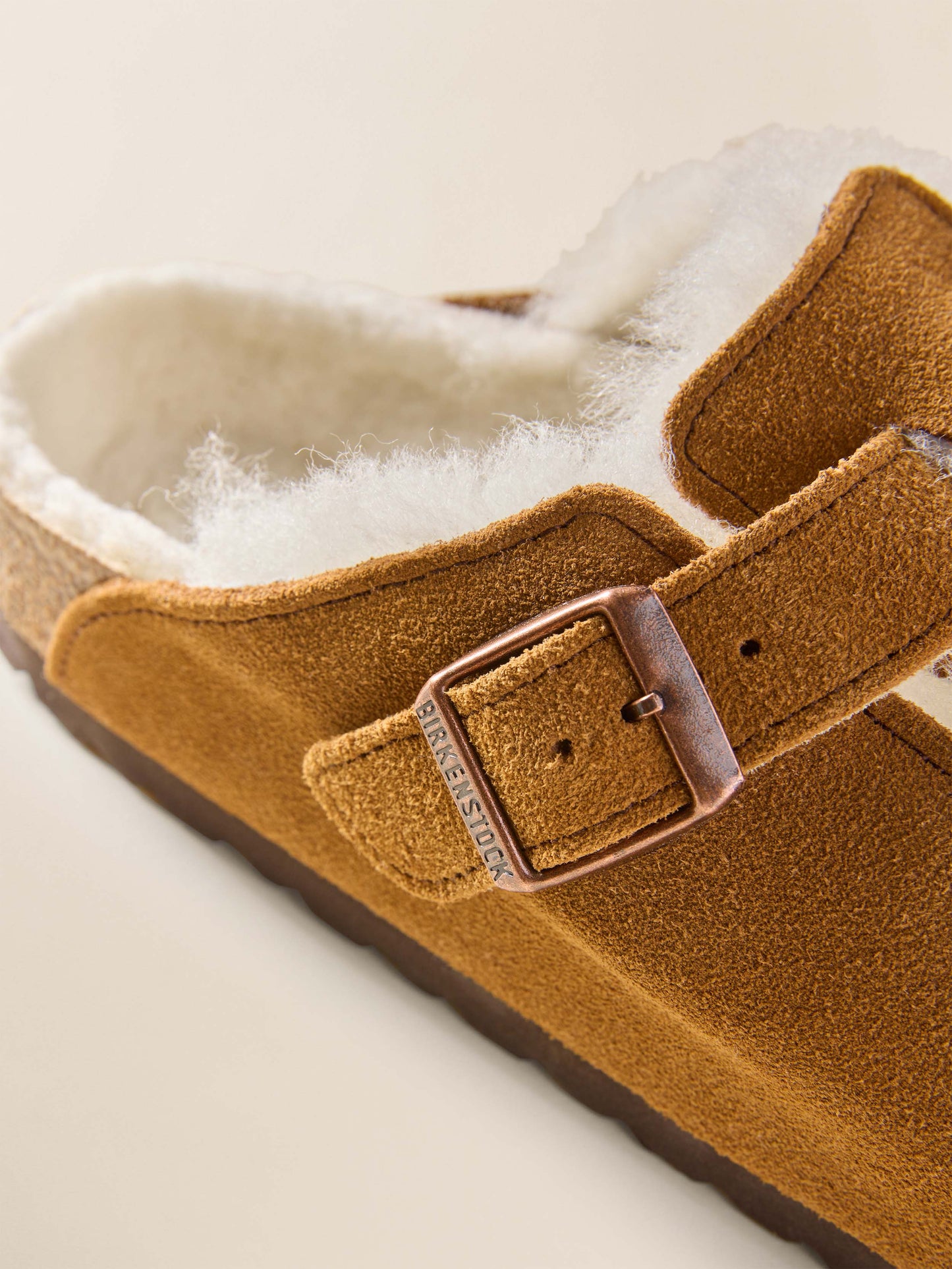 Birkenstock Women's Sherling Boston - Mink