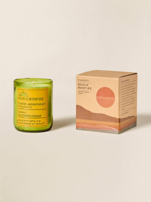 Coastal Aromatherapy Candle - Beach Bonfire