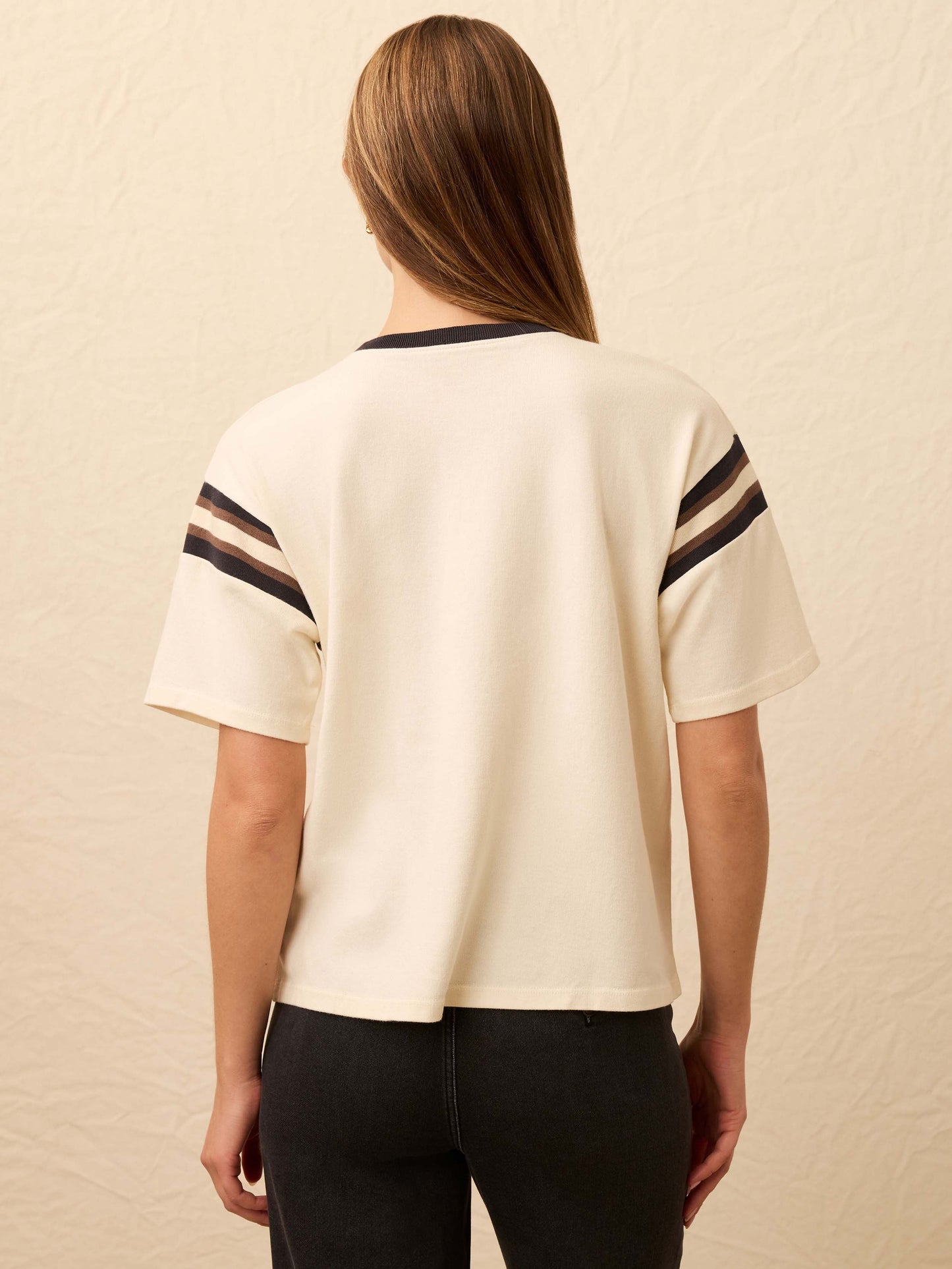Sport Jersey Throwback Tee - Phantom Varsity
