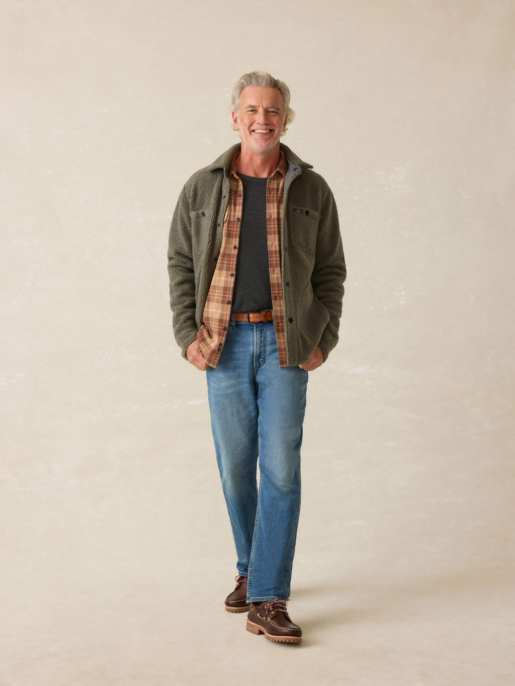 Legend™ Sweater Shirt - Cedar Sands Plaid