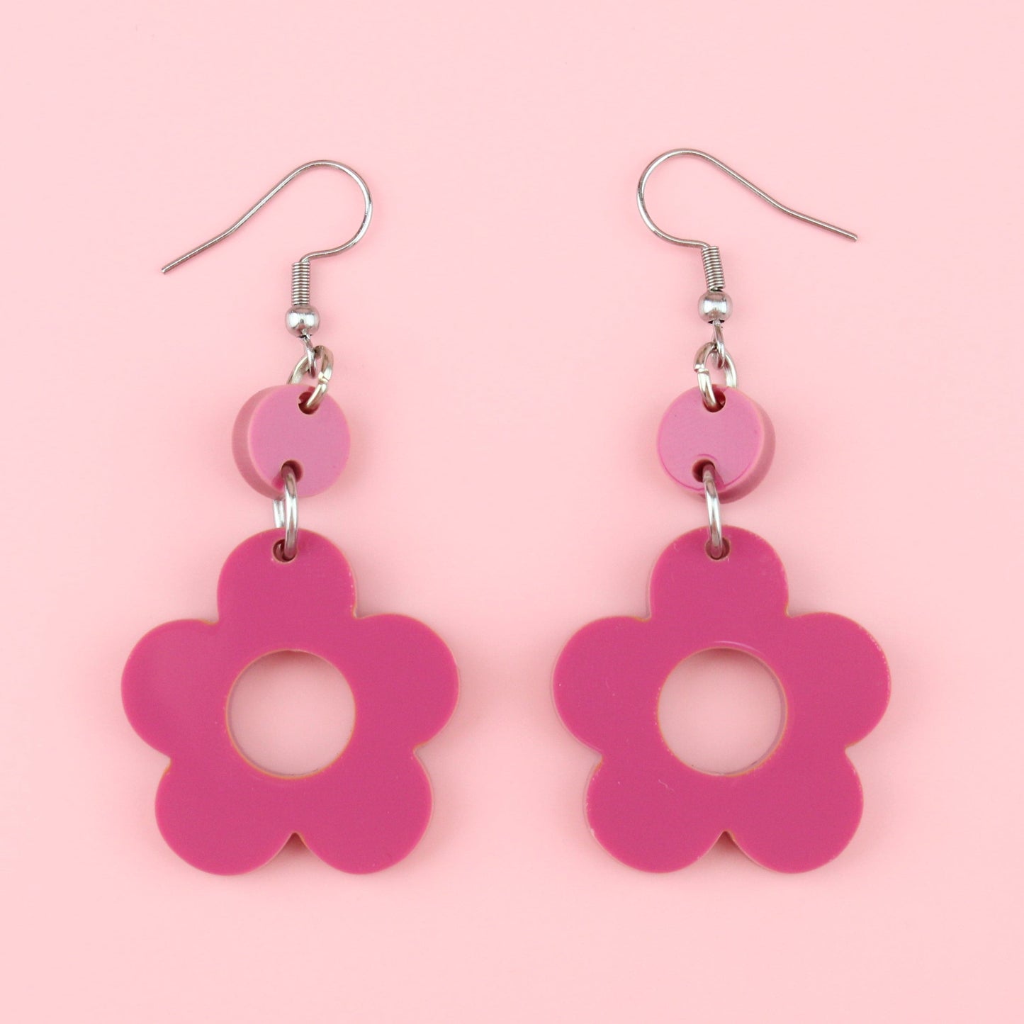 Rose Flower Power Earrings