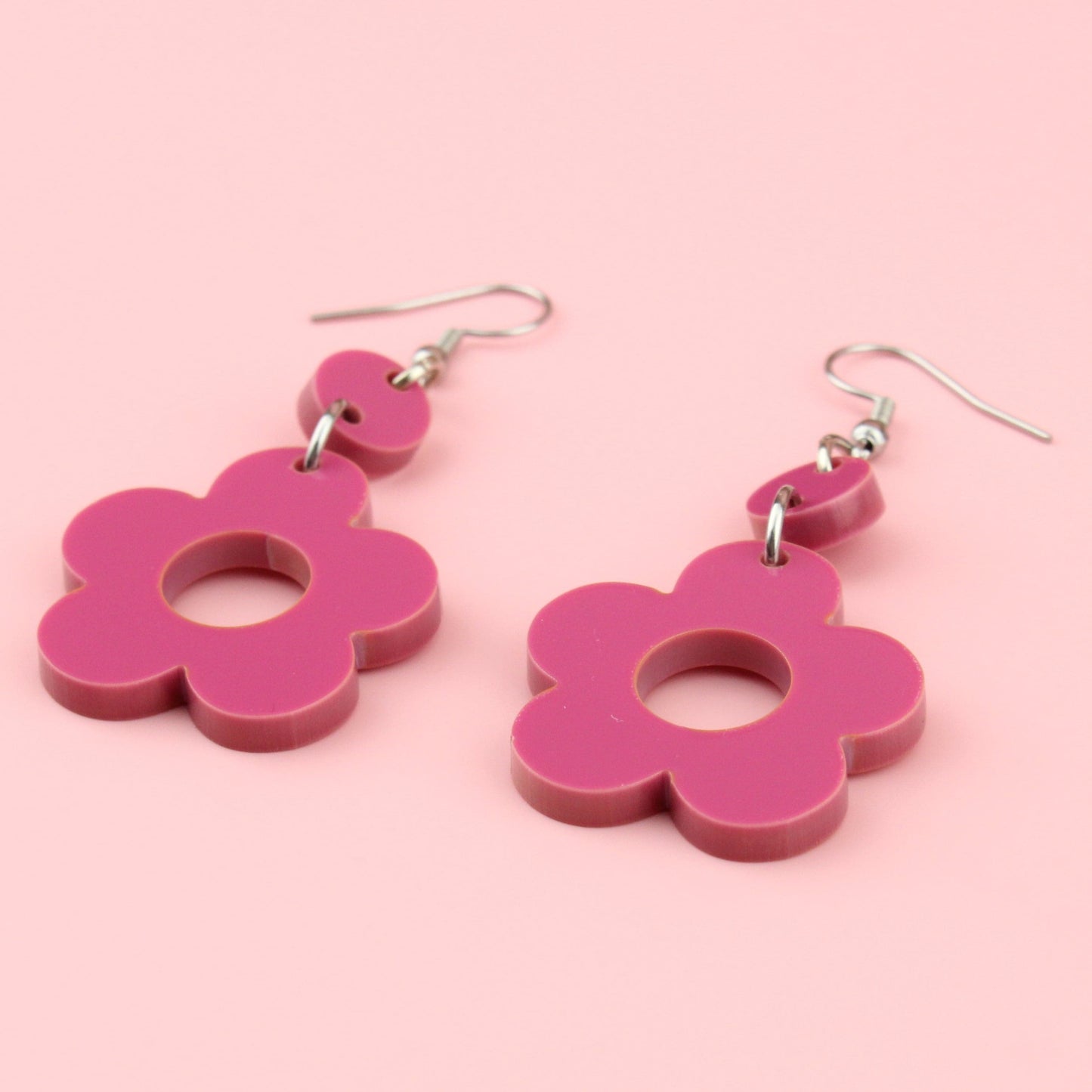 Rose Flower Power Earrings