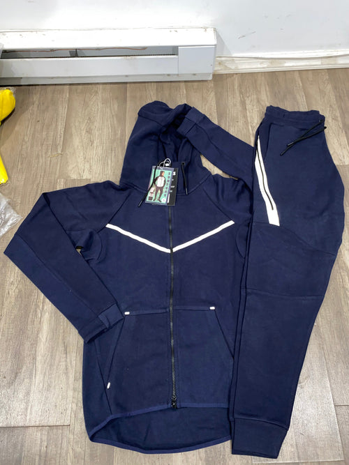 Navy 3M Reflective Tech Sets