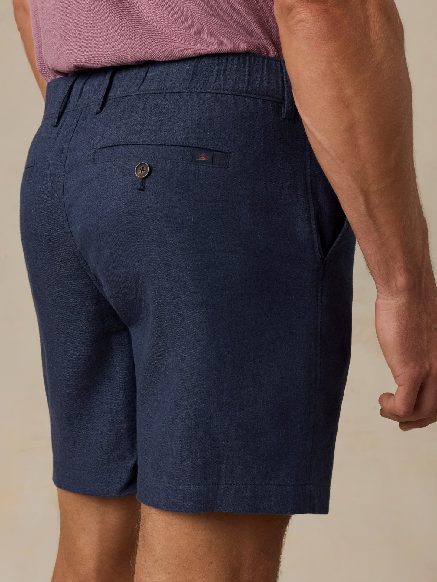 Movement™ Linen Short - Deep Sea Navy