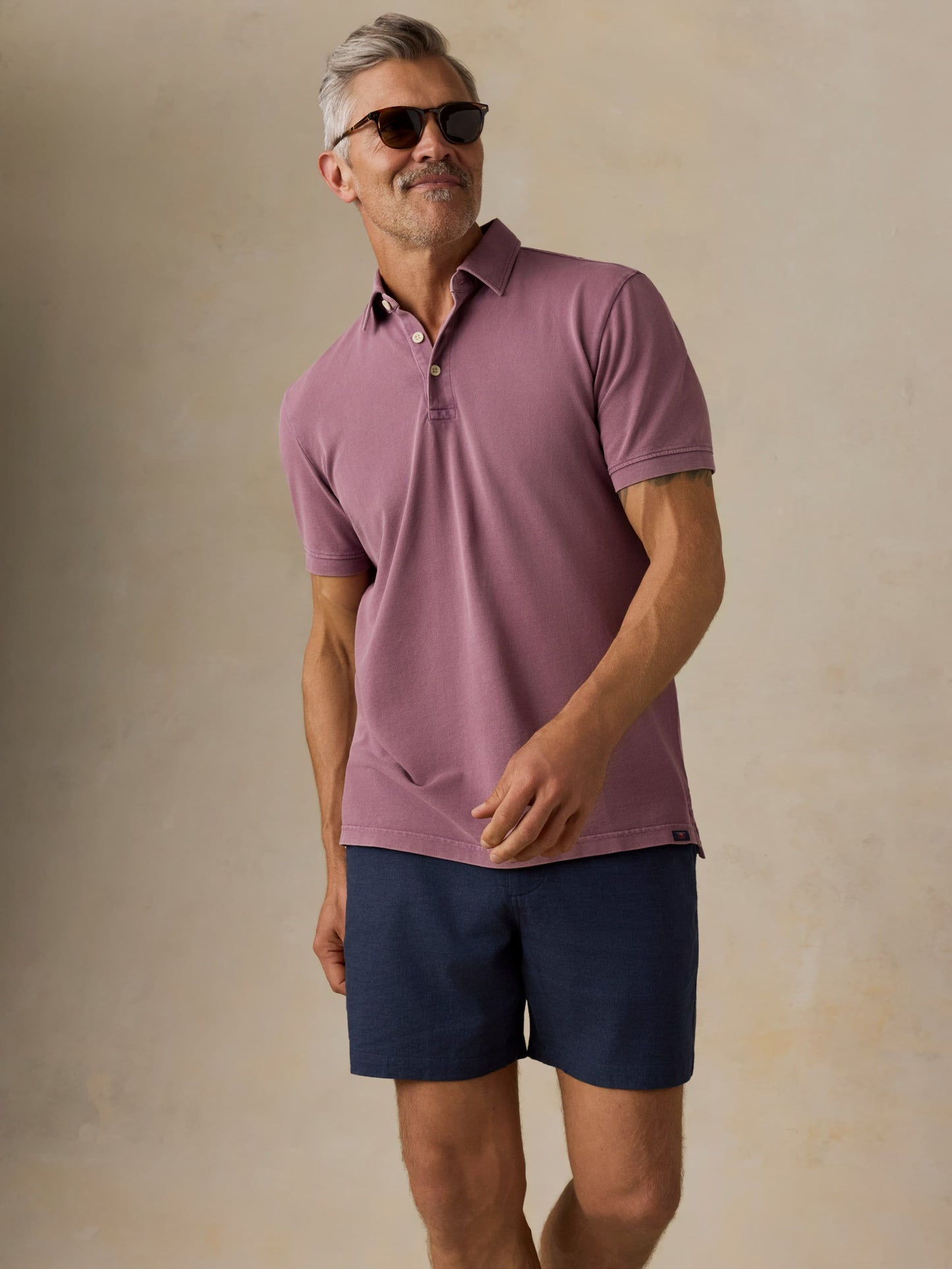 Movement™ Linen Short - Deep Sea Navy