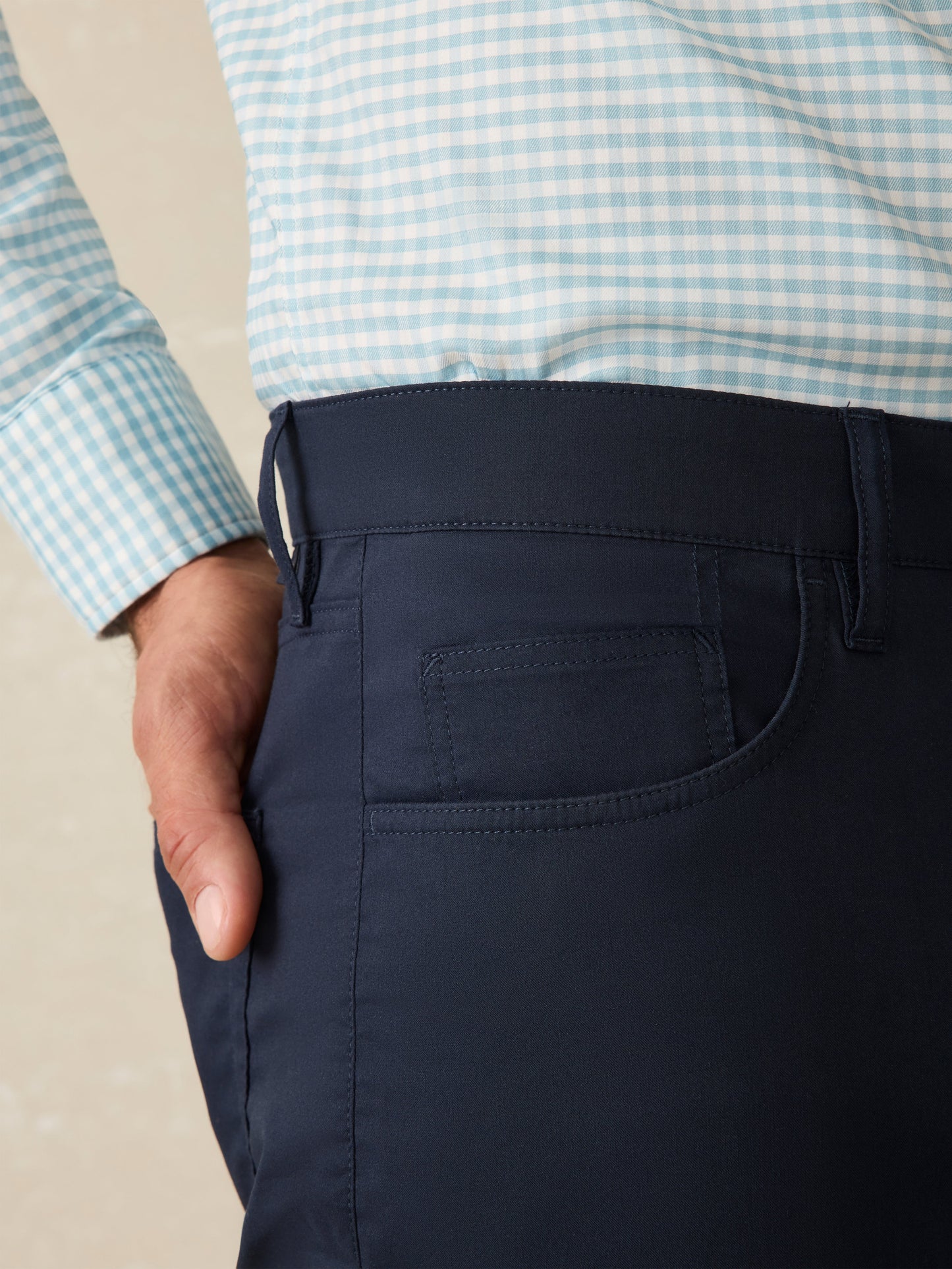 Movement 5-Pocket Pant Athletic Fit Pant - Navy