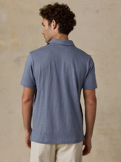Sunwashed T-Shirt Polo - Flint