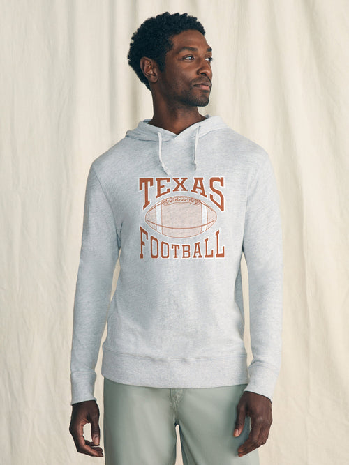 University of Texas Corduroy Coaches Jacket - Light Heather Grey