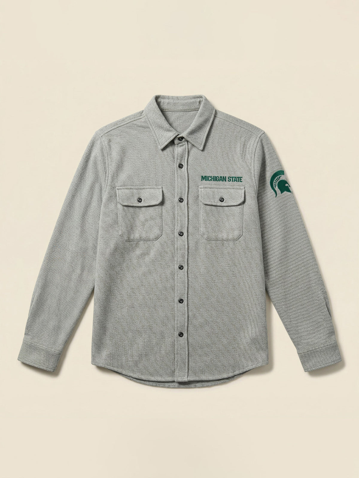 Michigan State Legend™ Sweater Shirt - Fossil Grey Twill