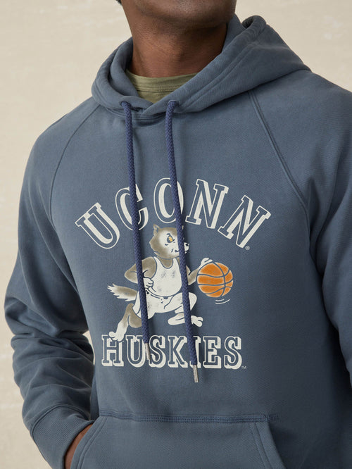 University of Connecticut High Standard Fleece Hoodie - Blue Nights