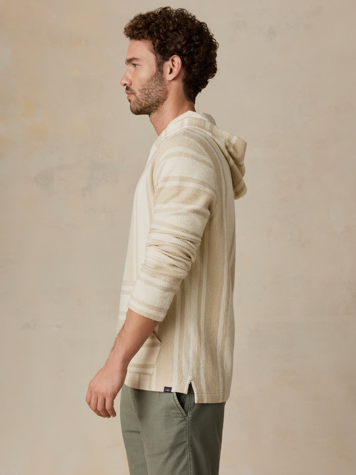 Whitewater Hoodie - Ivory Desert Stripe