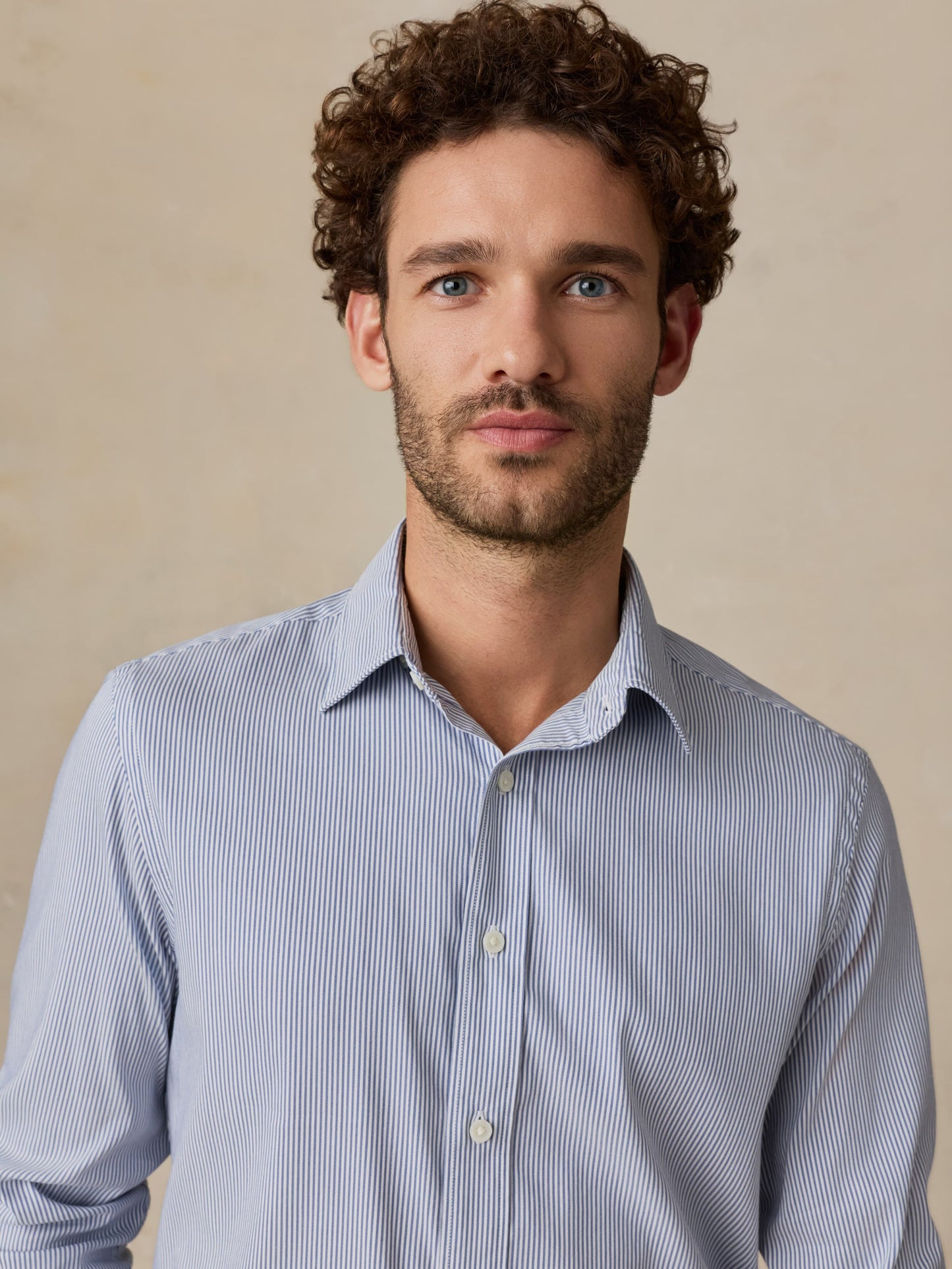 The Movement™ Shirt - Sapphire Cloud Stripe