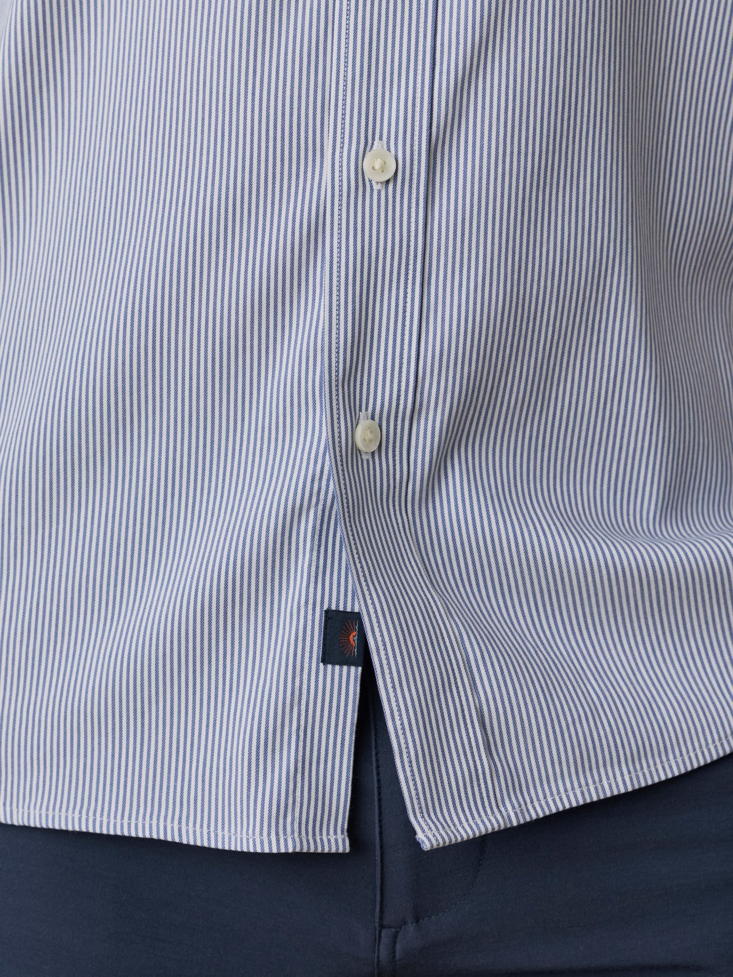 The Movement™ Shirt - Sapphire Cloud Stripe