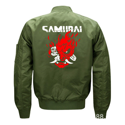 Cyberpunk 2077 Jacket Cyberpunk Sweater Pilot Jacket