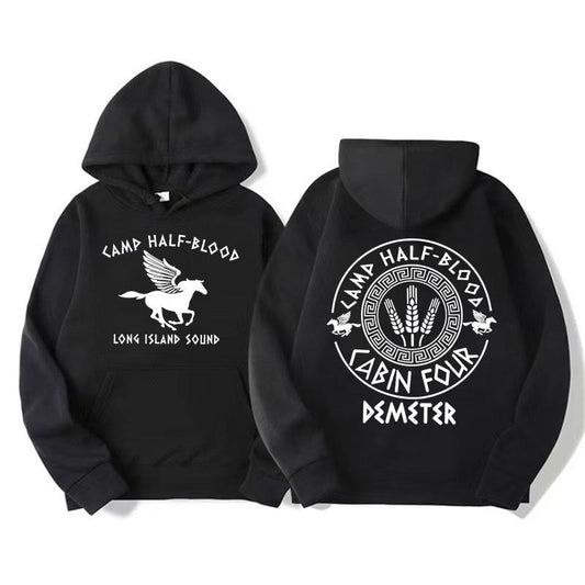 Camp Half Blood Graphic Sweatshirts Percy Jackson Long