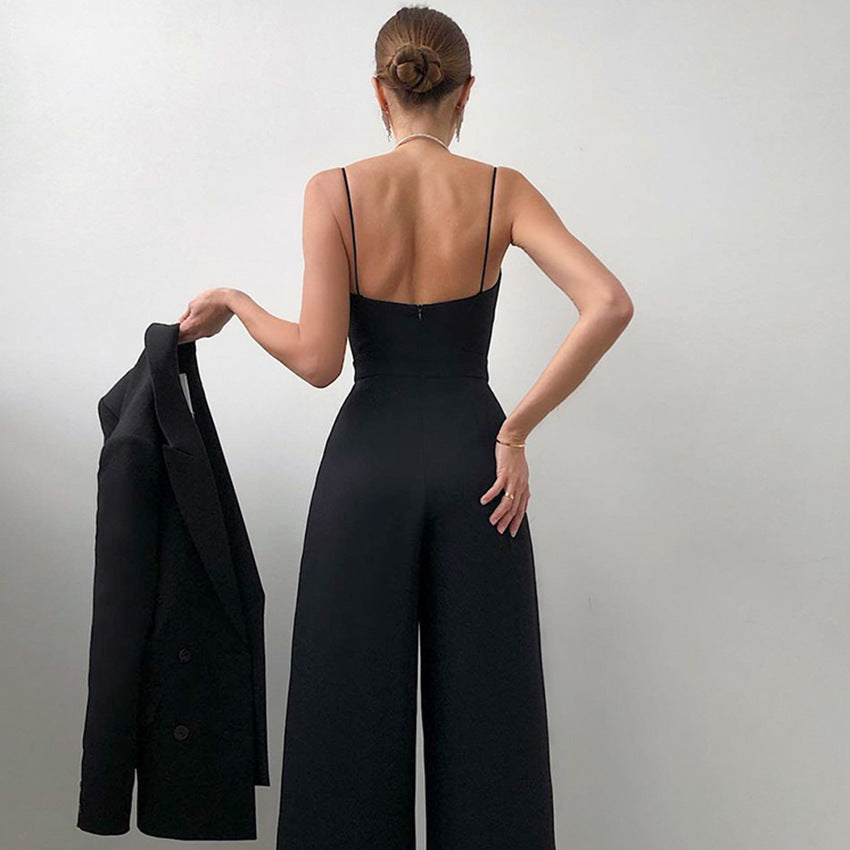 Corset Dress Summer Sling Jumpsuit Loose Sleeveless Jumpsuit