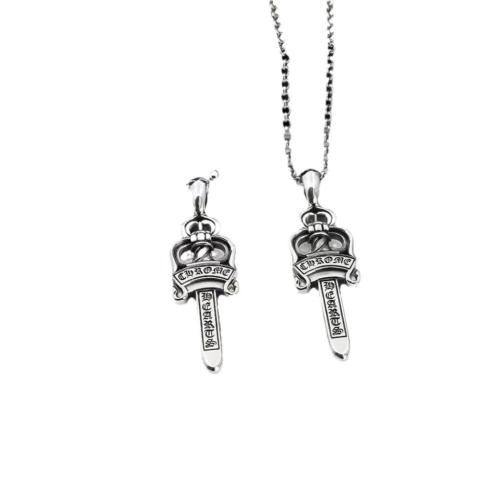 Chrome Hearts Necklace Cross Necklace Vintage Men's and Women's