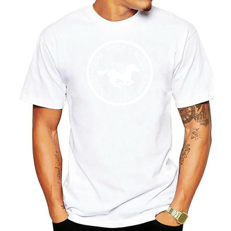 Camp Half Blood Logo ManT-Shirt T Shirts Short Sleeve Leisur