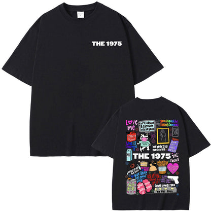 British Indie Alternative Rock Band The 1975 Lyric Graphic