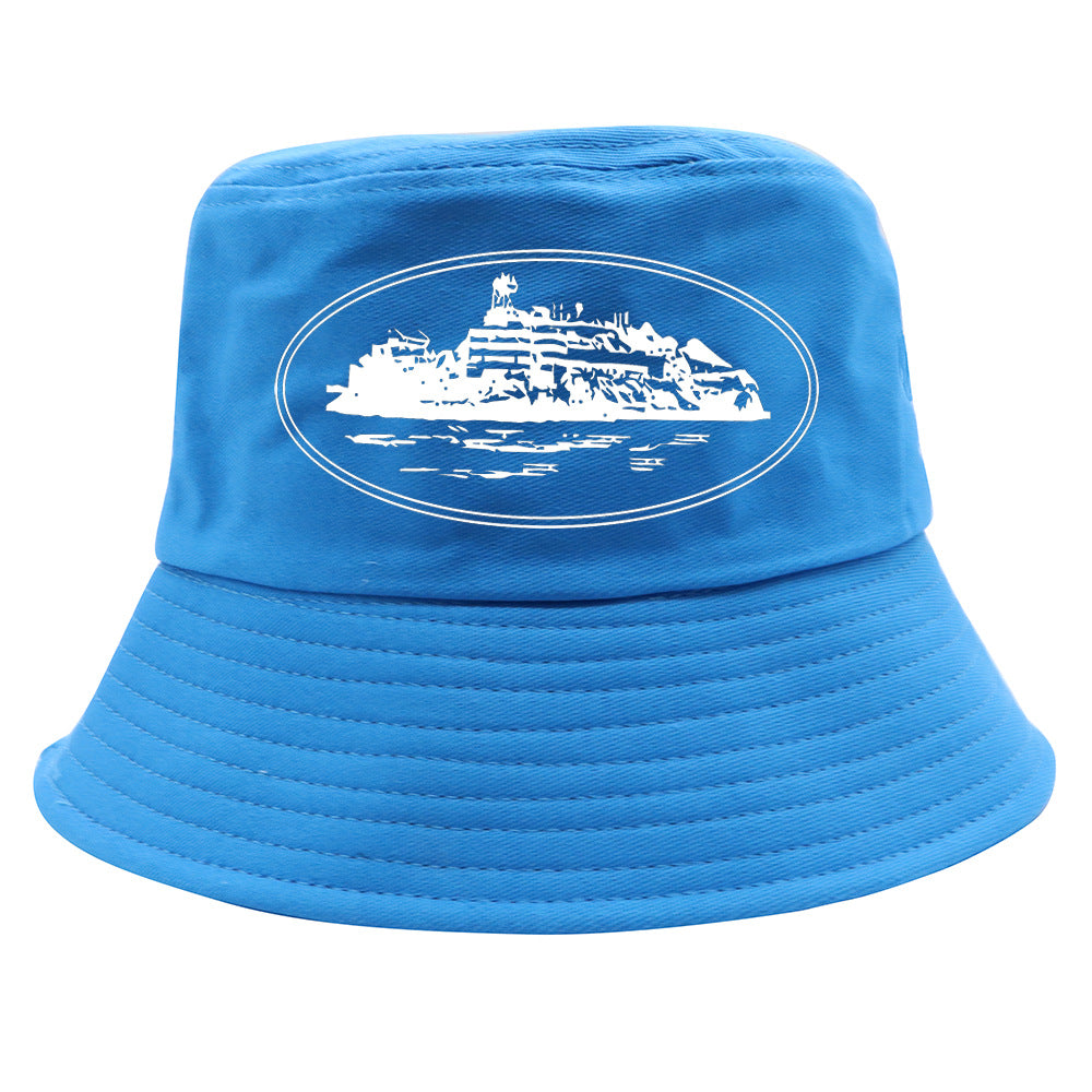 Corteiz Hat bucket hat casual print summer outdoor casual sun hat