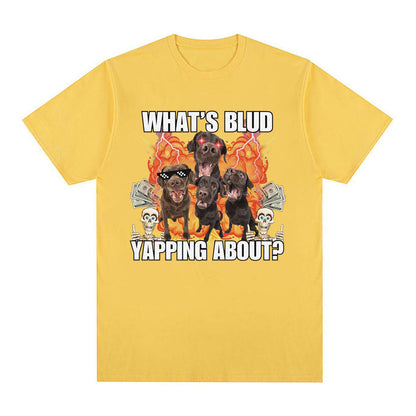 Bill Collector Viral Meme Funny Tee Shirt Men's Hip Hop