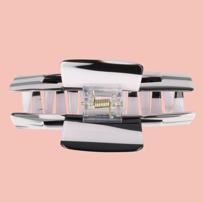Rectangular Hair Clip - Humbug